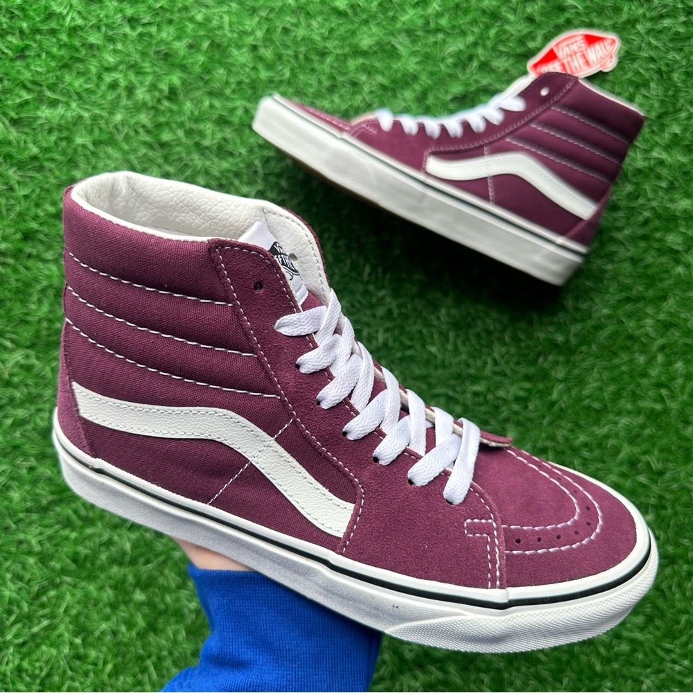 Vans Sk8 Hi Grape Vine True White - Picture 3 of 8